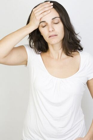 anemia in a woman is a sign of the presence of parasites