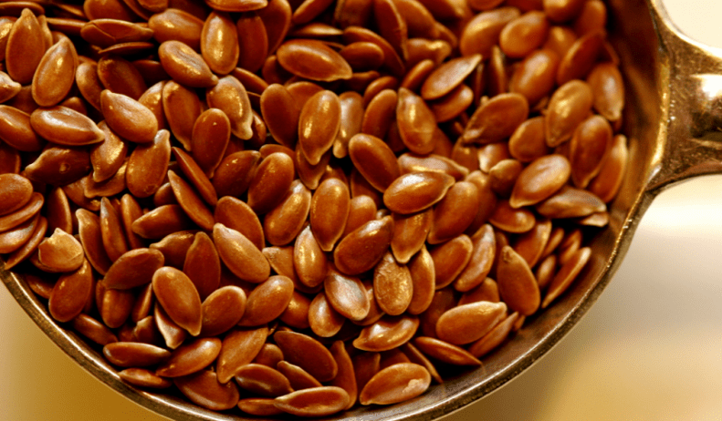 flax seed to eliminate parasites